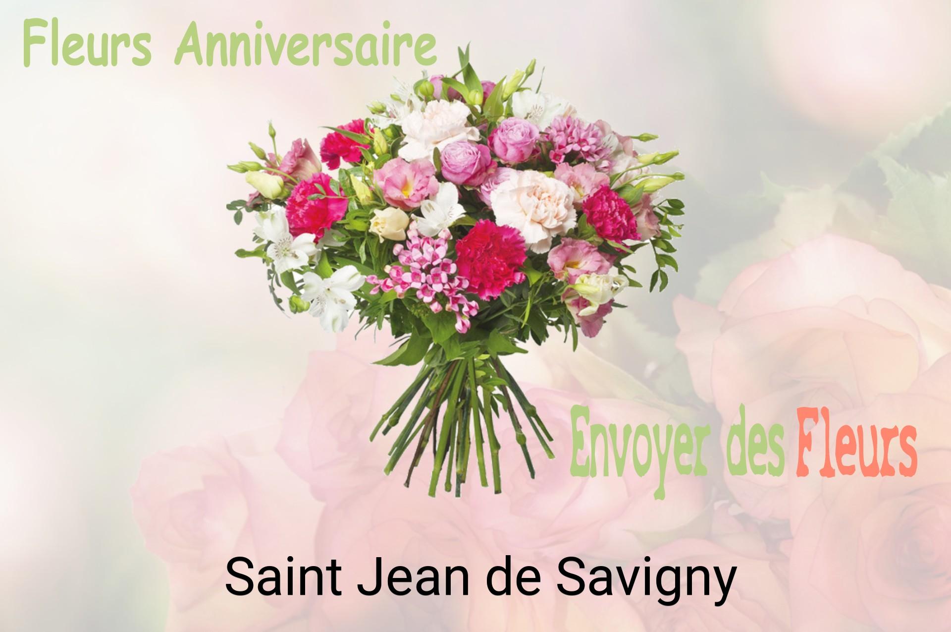 Bouquet de fleurs d’anniversaire livré à Saint-Jean-de-Savigny